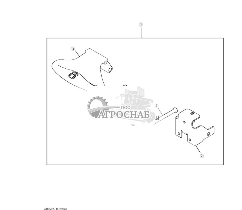 Комплект рычага разблокировки шарнира сиденья Комплект рычага разблокировки шарнира сиденья - ST898817 361.jpg